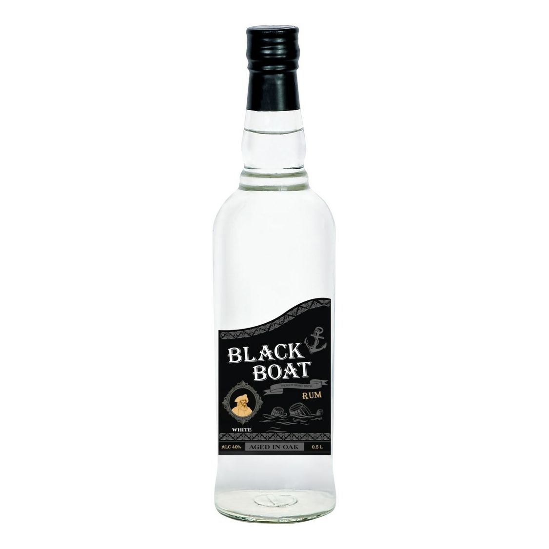 

Ром Black Boat White 40% 0,5 л