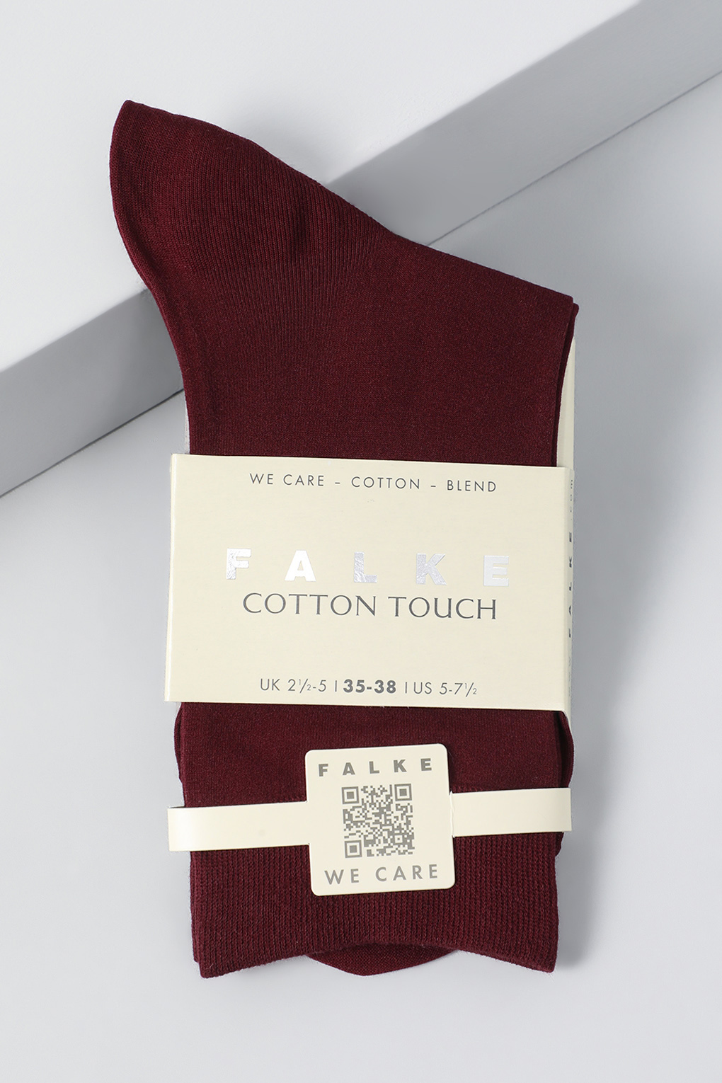 

Носки женские FALKE 47105 бордовые 35-38, Бордовый, 47105