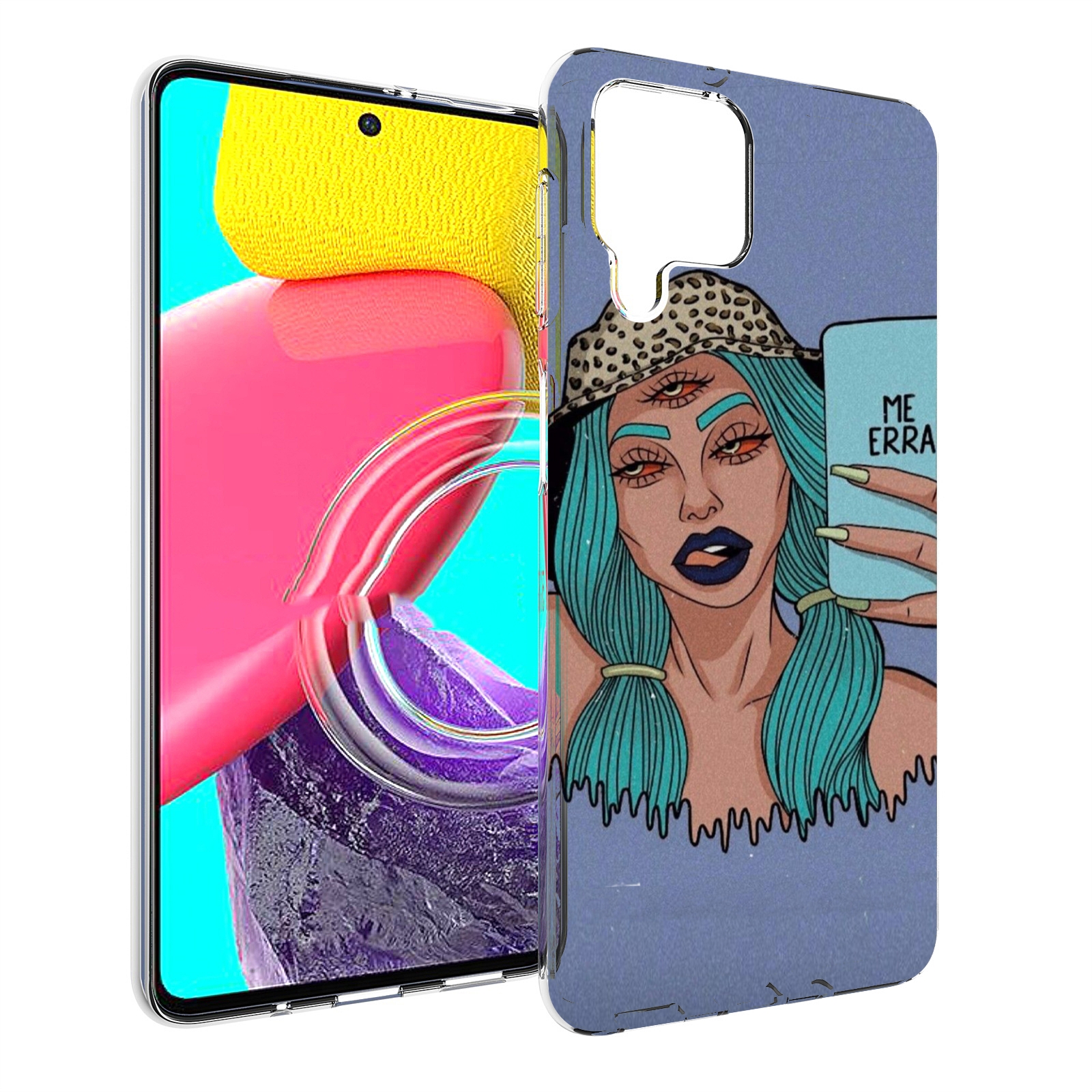 

Чехол Mypads Me Erra Женский Для Samsung Galaxy M53 (Sm-M536), Прозрачный, Tocco