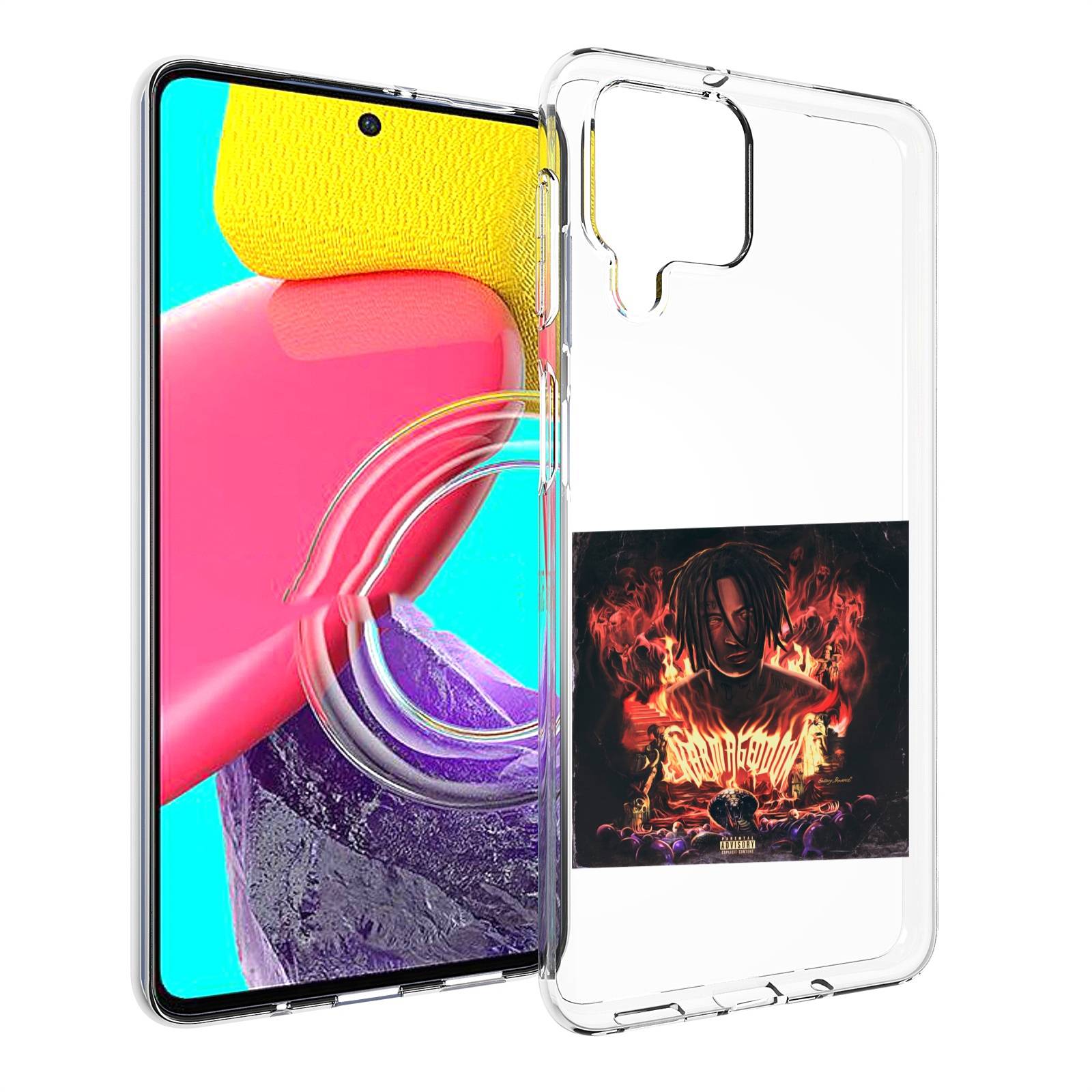 

Чехол MyPads Karmageddon Kizaru для Samsung Galaxy M53 (SM-M536), Прозрачный, Tocco