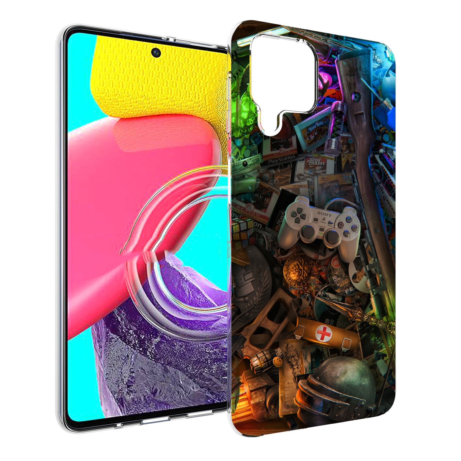 

Чехол MyPads JlaMBcPa6eM для Samsung Galaxy M53 (SM-M536), Прозрачный, Tocco