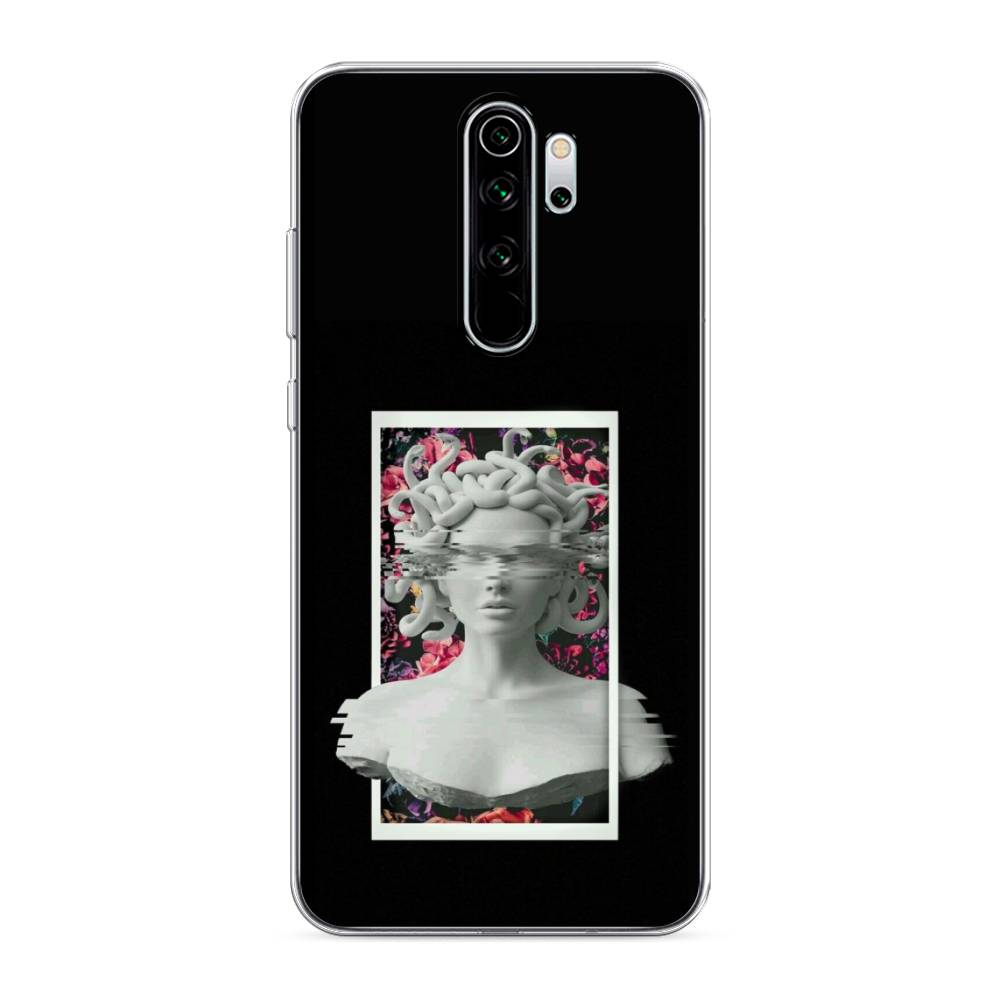 

Чехол на Xiaomi Redmi Note 8 Pro "Web Punk Медуза Горгона", Черный;серый, 36650-6