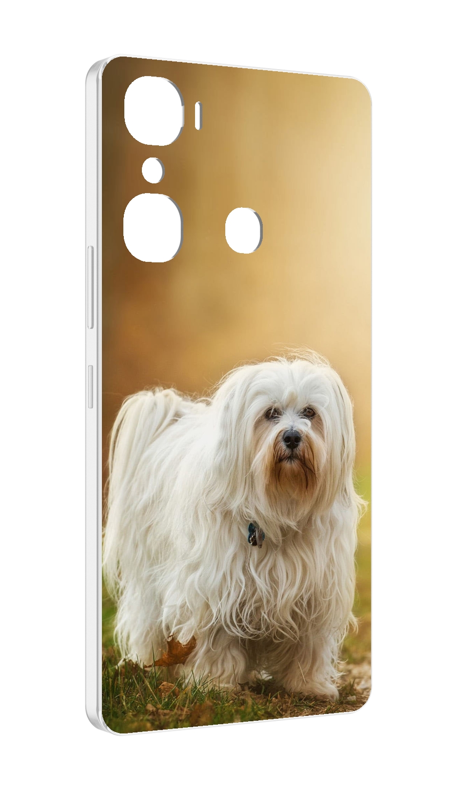 

Чехол MyPads гаванскии бишон для Infinix Hot 12 Pro, Прозрачный, Tocco