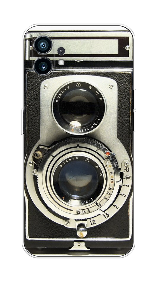 

Чехол на Nothing Phone (1) "Старинный фотоаппарат", Серый;черный, 3300150-6