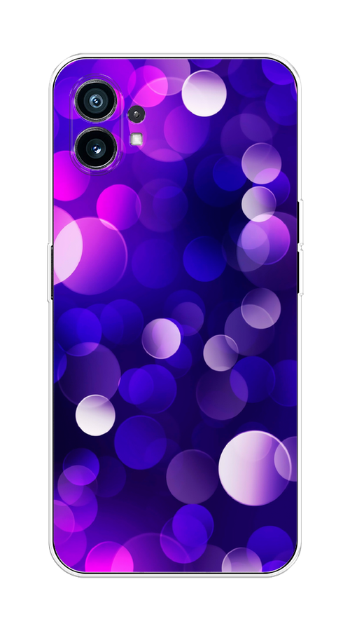 

Чехол на Nothing Phone (1) "Абстракция 27", Фиолетовый, 3300150-3