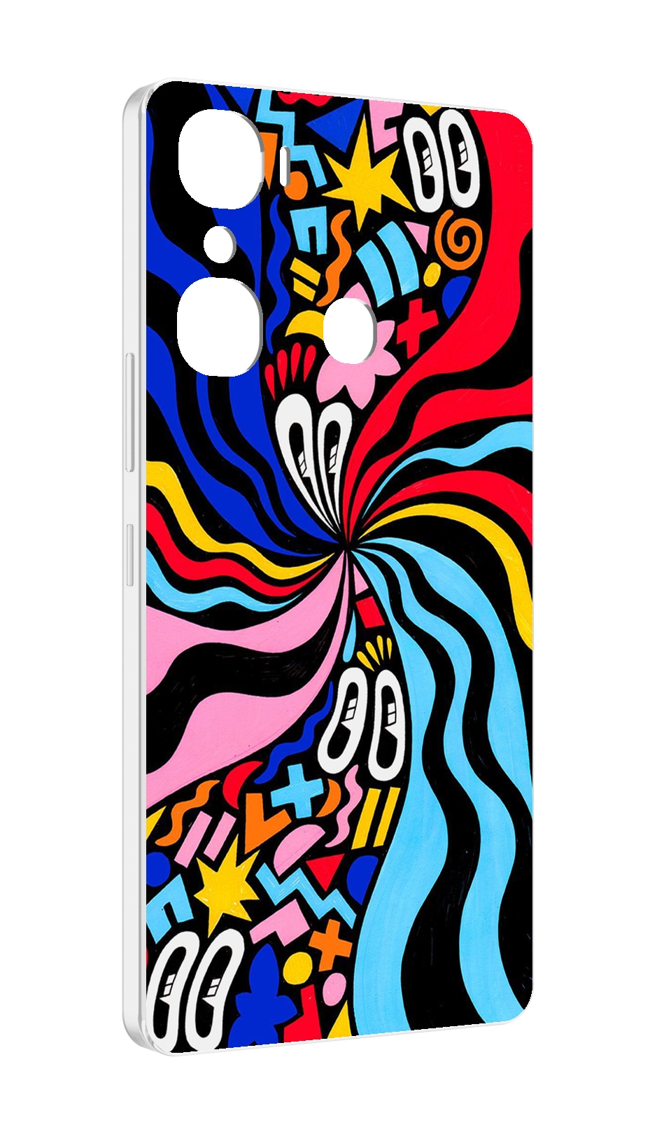 

Чехол MyPads волнистая-абстракция для Infinix Hot 12 Pro, Прозрачный, Tocco