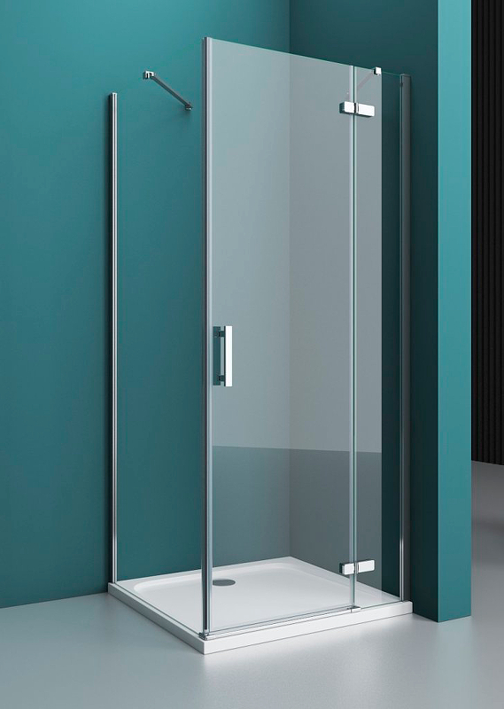 фото Душевой уголок belbagno kraft-a-12-100-c-cr-r