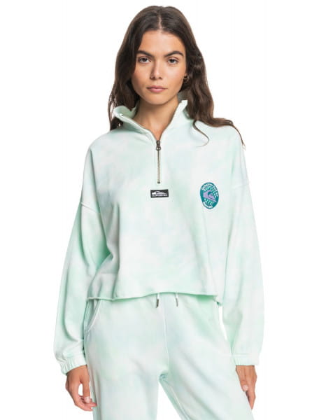 

Толстовка женская Quiksilver EQWFT03069 голубая XL, EQWFT03069