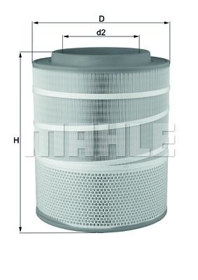 

Фильтр воздушный KNECHT LX 3141