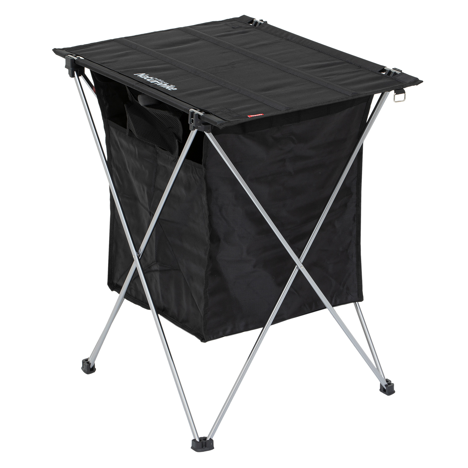 

Стол Naturehike Folding Table With Soft Surface Storage Box S-9B Black (Б/Р), Черный, Folding Table With Soft Surface Storage Box S-9B