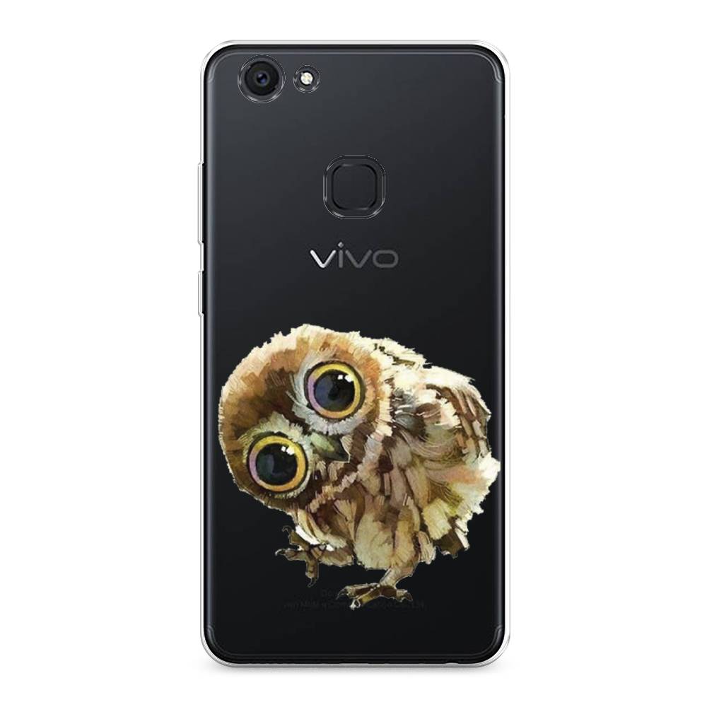 

Чехол Awog на Vivo V7 Plus "Любопытный совенок", Разноцветный, 260750-1