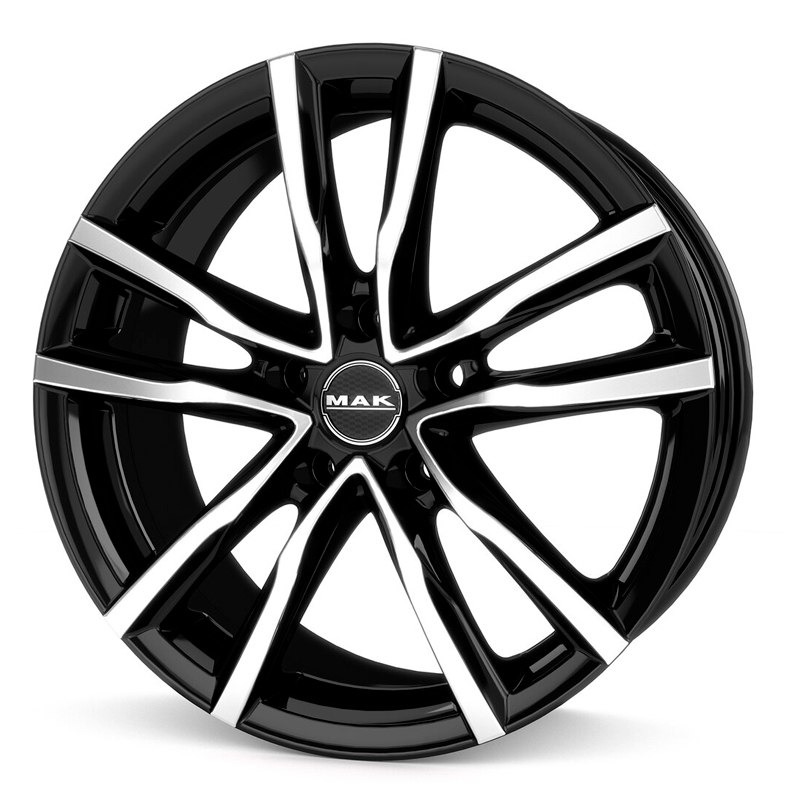 

Колесный диск MAK Milano 7,0x17 5x100 D56.1 ET48 цвет Black Mirror
