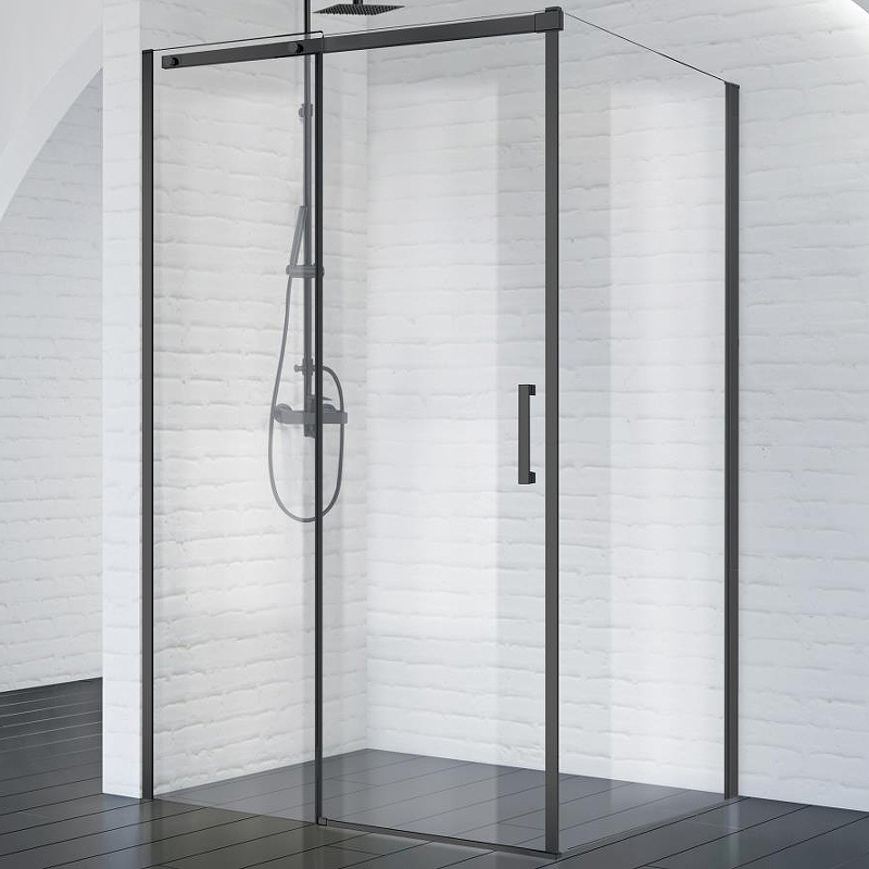 Душевой уголок BelBagno ACQUA-AH-1-150/90-C-NERO 100036832709