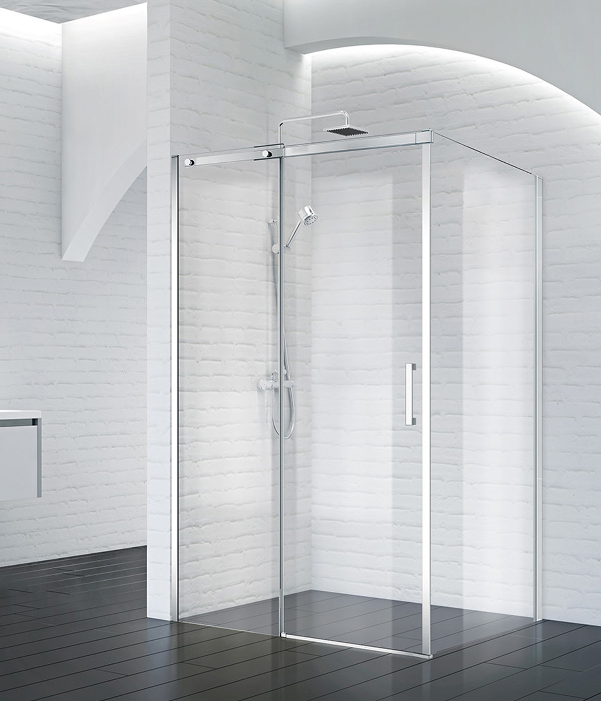 

Душевой уголок BelBagno ACQUA-AH-1-120/90-C-Cr
