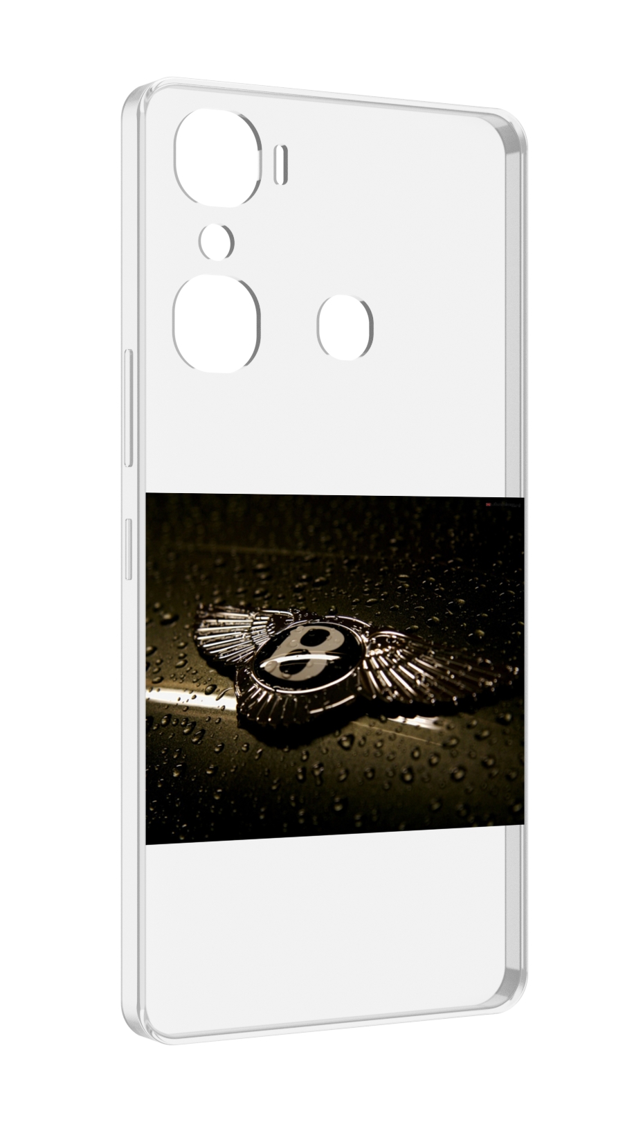 

Чехол Mypads Bentley 2 Мужской Для Infinix Hot 12 Pro, Прозрачный, Tocco