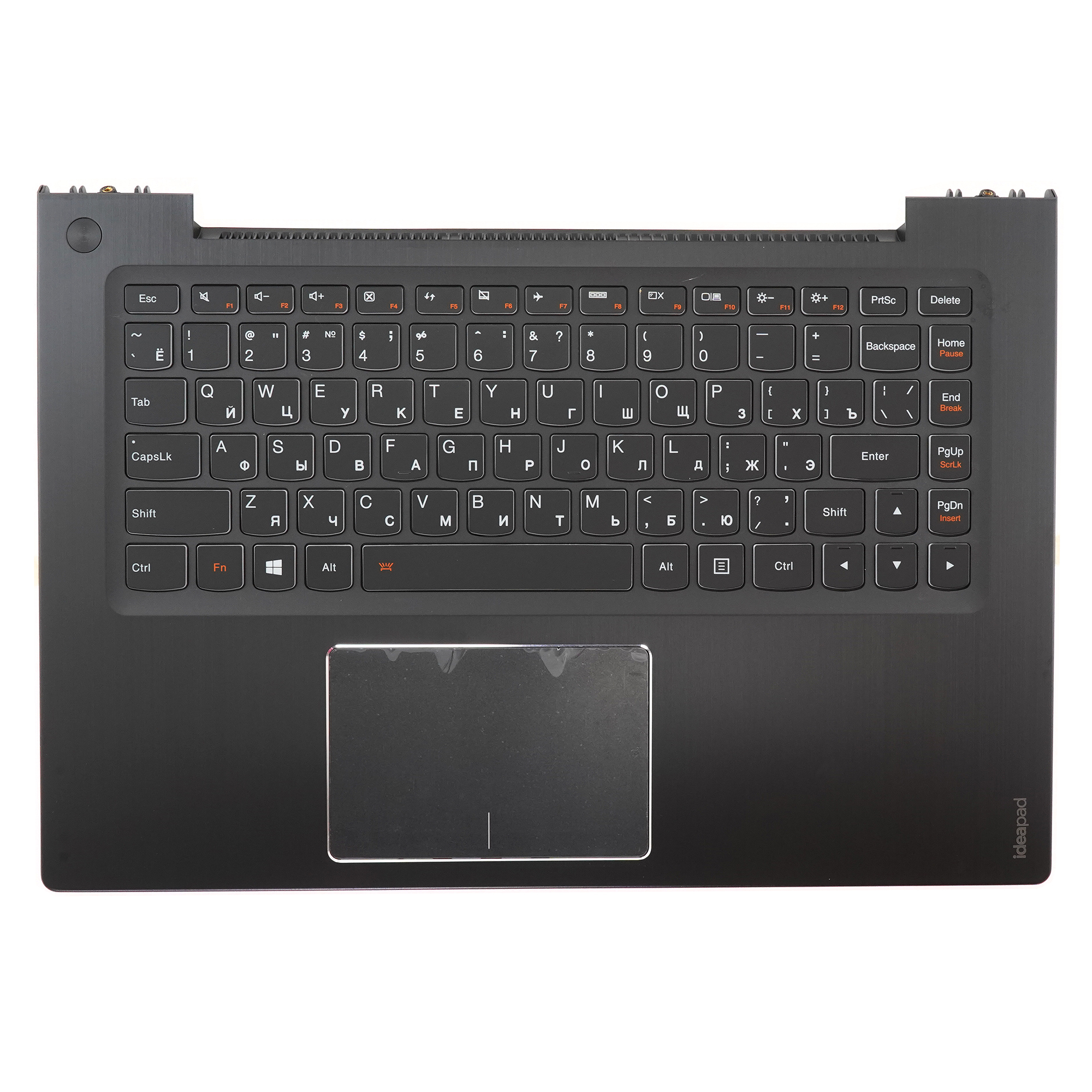 

Клавиатура для ноутбука Lenovo IdeaPad U430 черная с черным топкейсом и подсветкой, 1KAFZZ70027