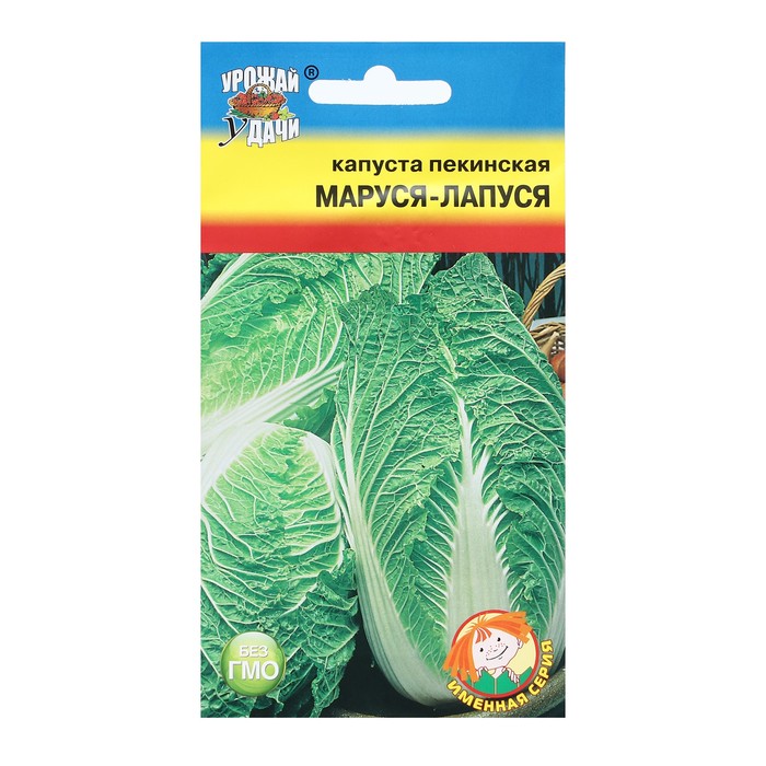 

Семена капуста пекинская Урожай удачи Маруся-лапуся Р00019520 1 уп.