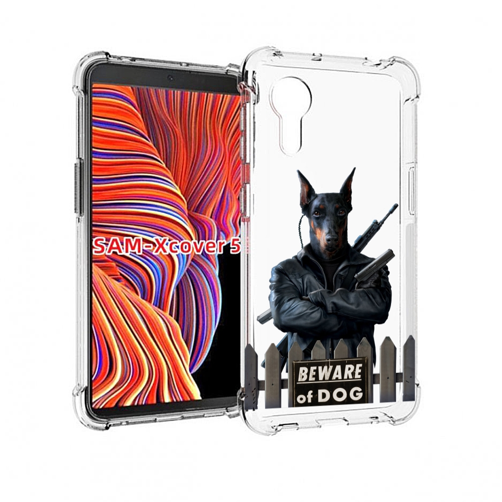 

Чехол MyPads доберман для Samsung Galaxy Xcover 5, Прозрачный, Tocco