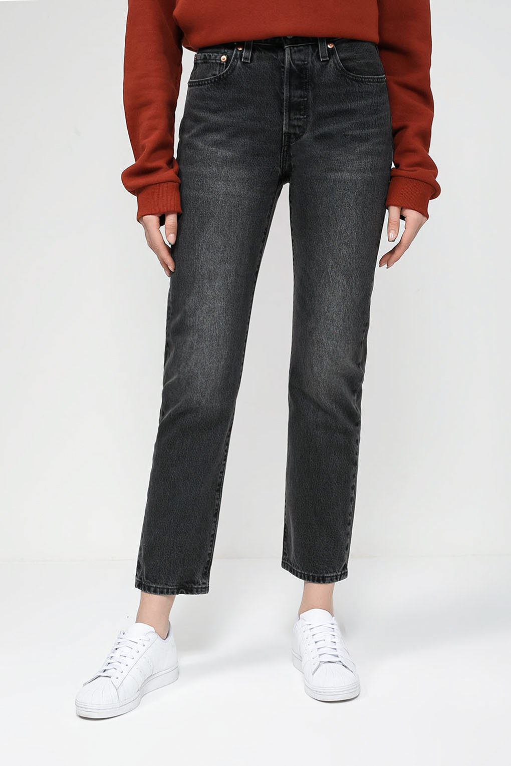 

Джинсы женские Levi's 125010452 черные 29/32, Черный, 125010452