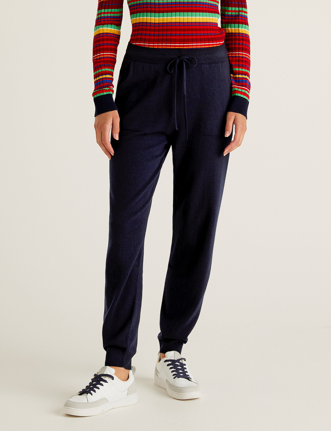 фото Спортивные брюки женские united colors of benetton 21a_1035p0107 синие m