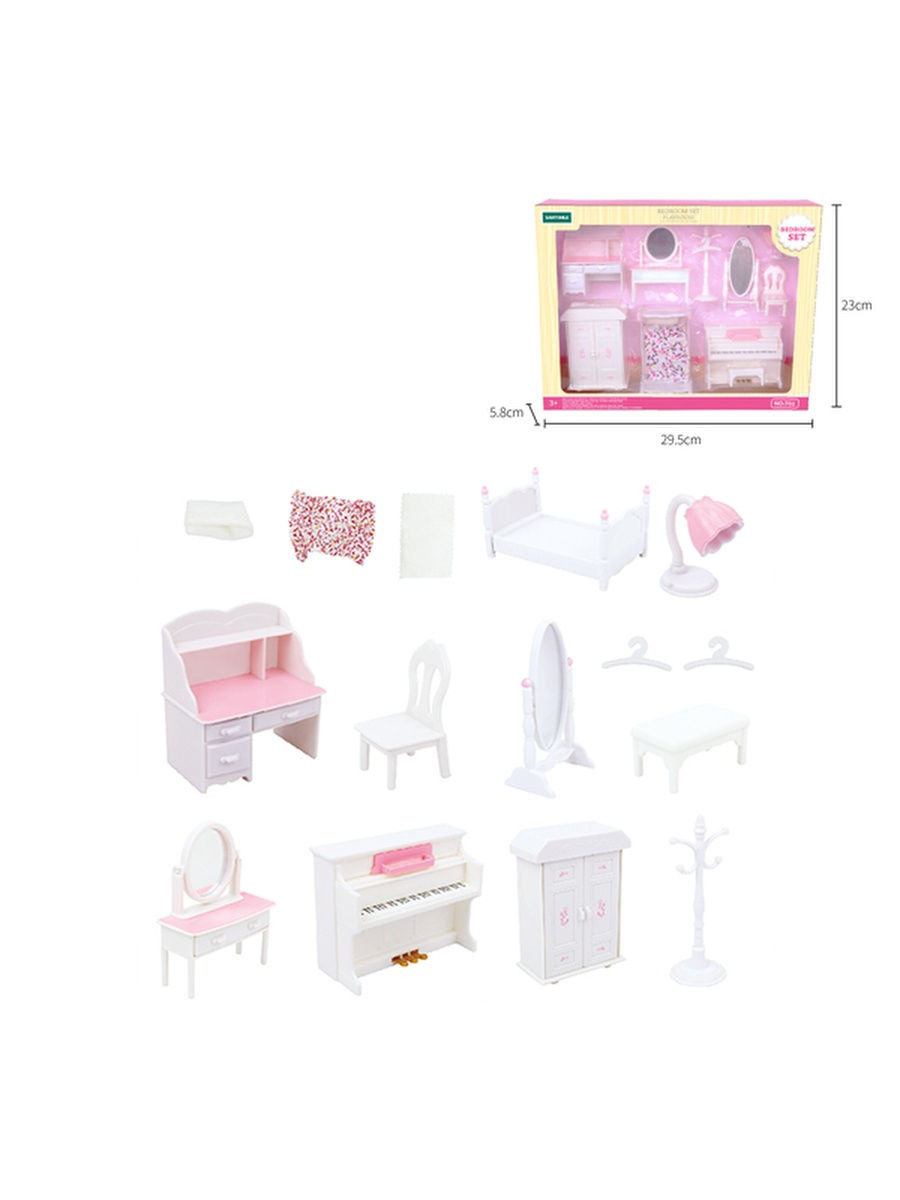 Игрушки ВанГогВоМне Комплект домашней мебели Уменьшенная копия