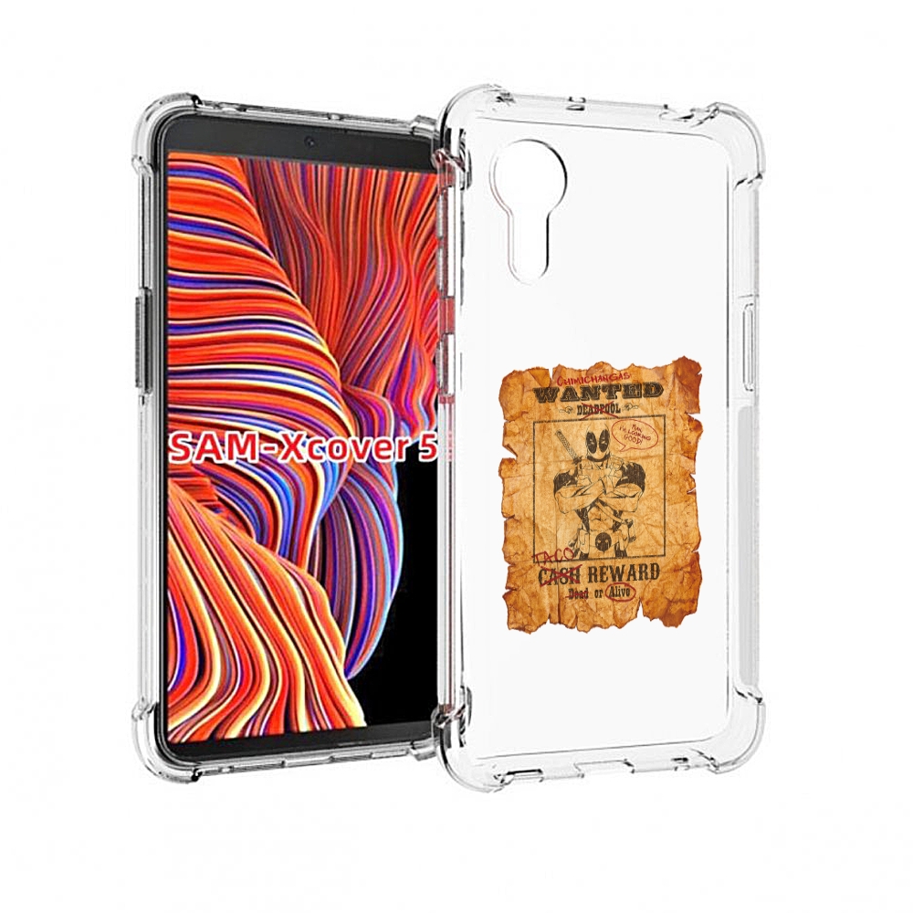 

Чехол MyPads дедпул для Samsung Galaxy Xcover 5, Прозрачный, Tocco