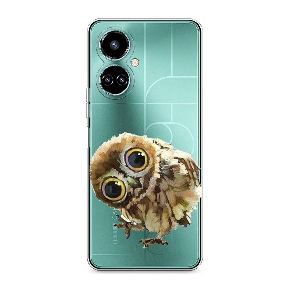 

Чехол Awog на Tecno Camon 19/19 Pro 4G "Любопытный совенок", Разноцветный, 302250-1