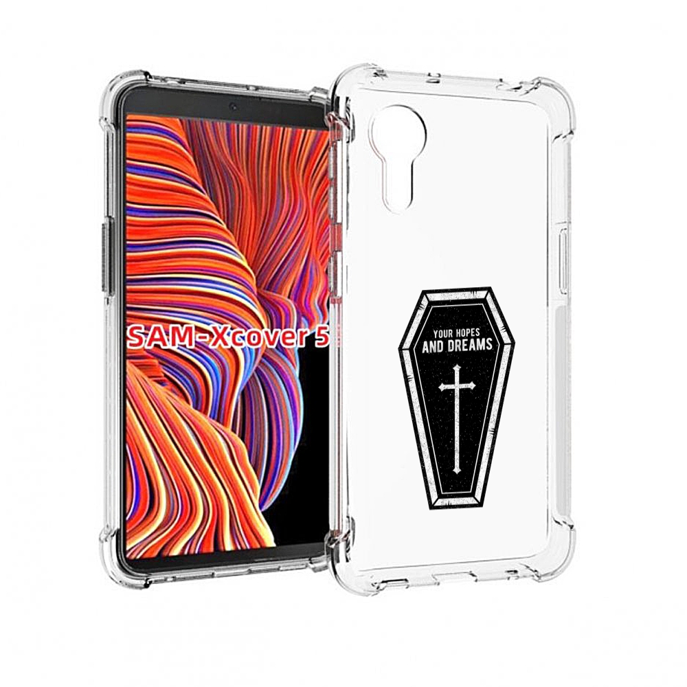 

Чехол MyPads гроб с мечтами для Samsung Galaxy Xcover 5, Прозрачный, Tocco