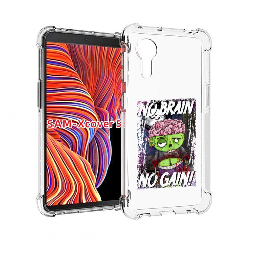 

Чехол MyPads глупый зомби для Samsung Galaxy Xcover 5, Прозрачный, Tocco