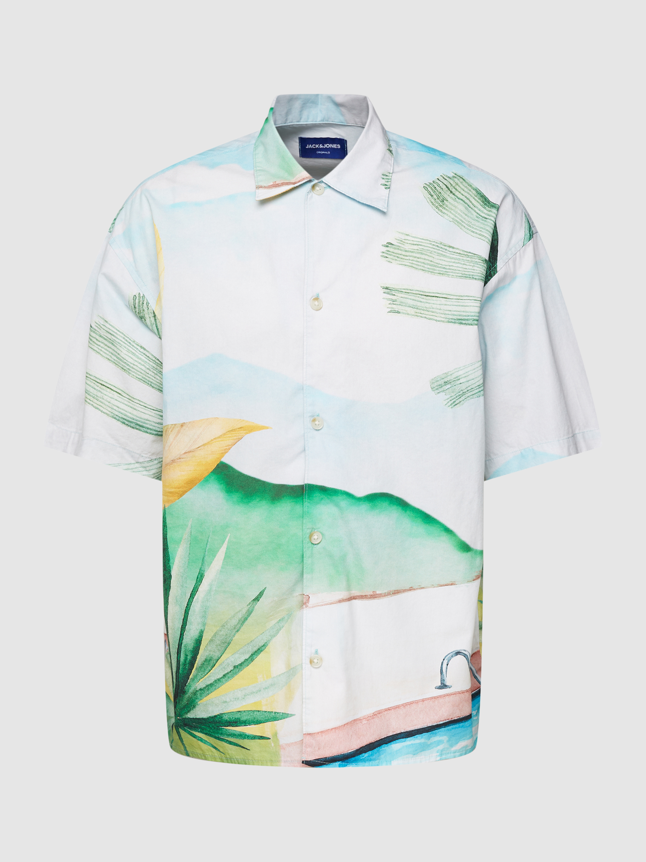 

Рубашка мужская Jack & Jones 1799042 белая S (доставка из-за рубежа), Белый, 1799042