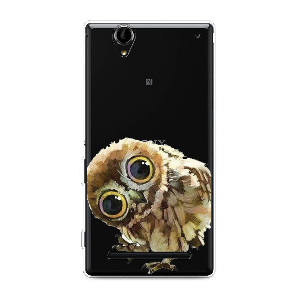 

Чехол Awog на Sony Xperia T2 Ultra "Любопытный совенок", Разноцветный, 50950-1
