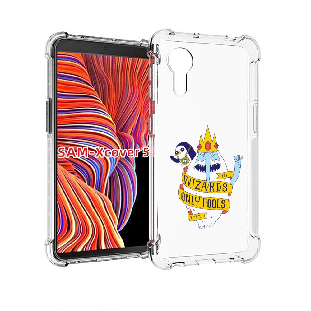 

Чехол MyPads время приключений снежный король для Samsung Galaxy Xcover 5, Прозрачный, Tocco