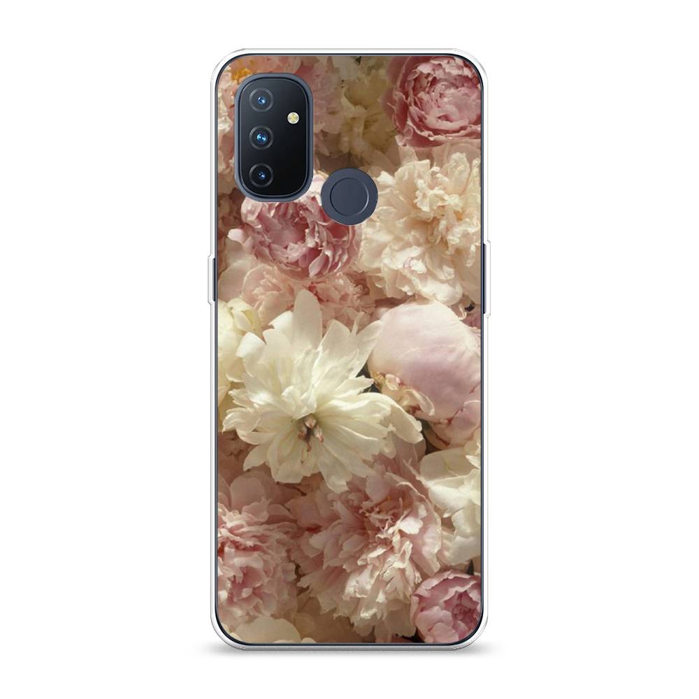 

Чехол Awog на OnePlus Nord N100 / ВанПлас Nord N100 "Пионы светлые", Бежевый;коричневый, 152450-8