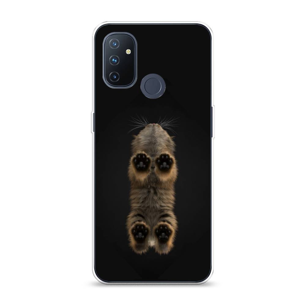 

Чехол Awog на OnePlus Nord N100 / ВанПлас Nord N100 "Кошачьи лапки", Черный, 152450-1