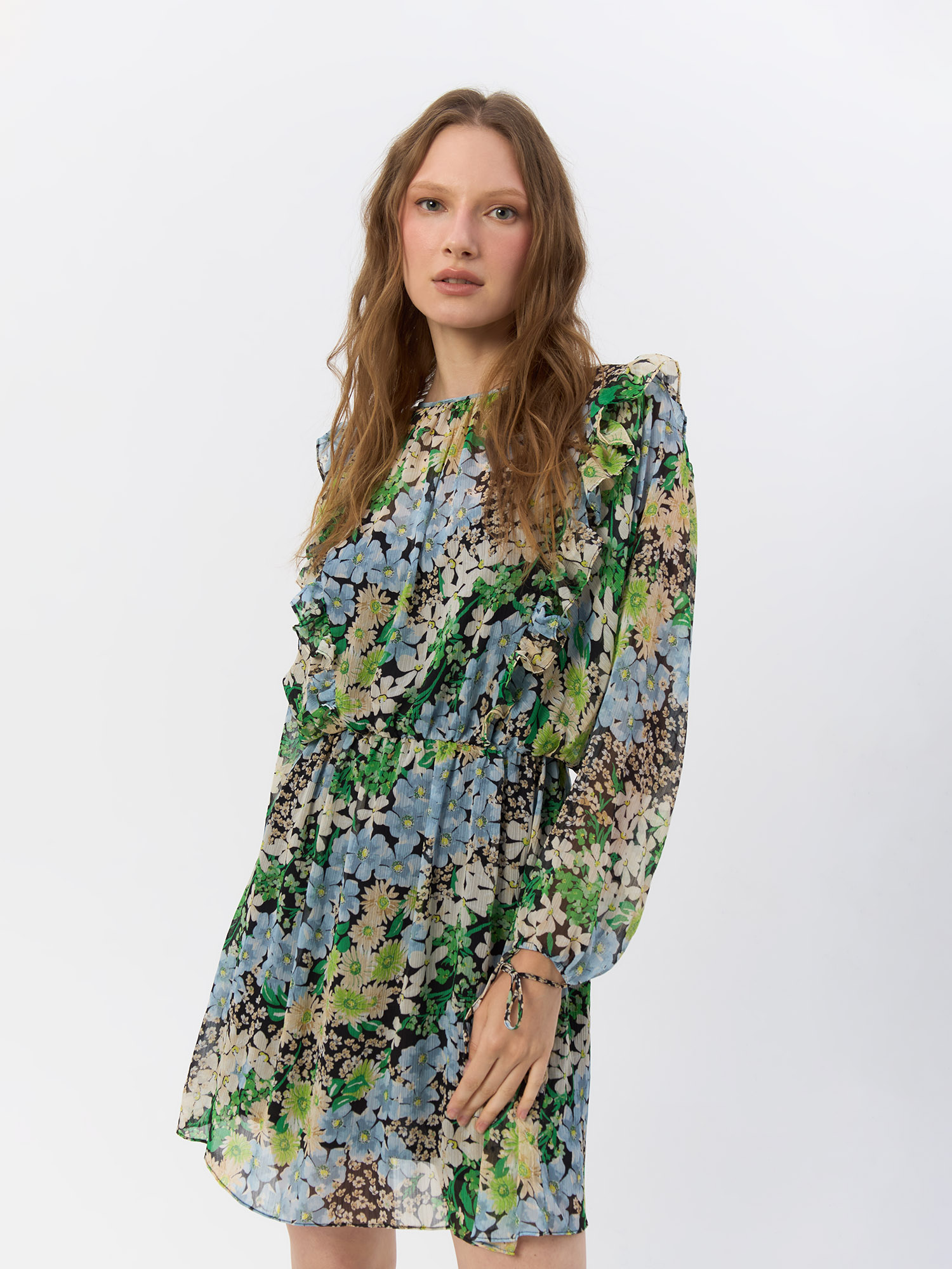 

Платье женское H&M 830953001 разноцветное, XL, Разноцветный, 830953001