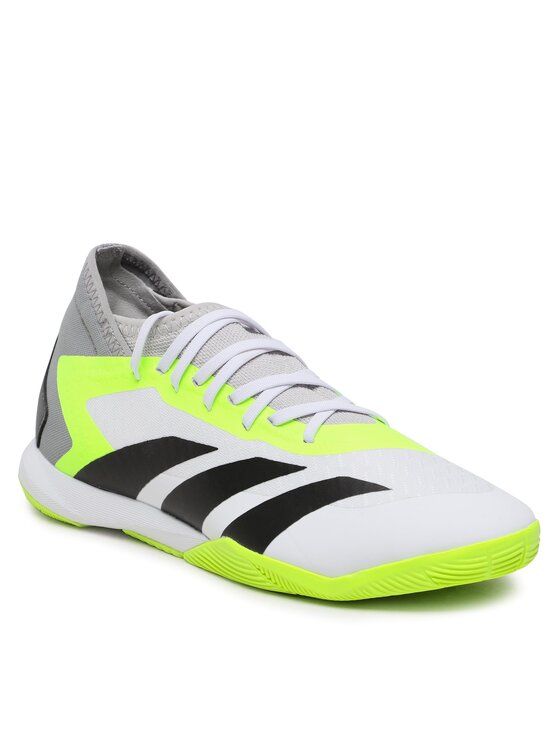 

Кроссовки мужские Adidas Predator Accuracy.3 Indoor Boots GY9990 белые 42 2/3 EU, Белый, Predator Accuracy.3 Indoor Boots GY9990