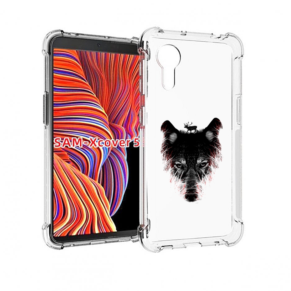 

Чехол MyPads волк в траве для Samsung Galaxy Xcover 5, Прозрачный, Tocco