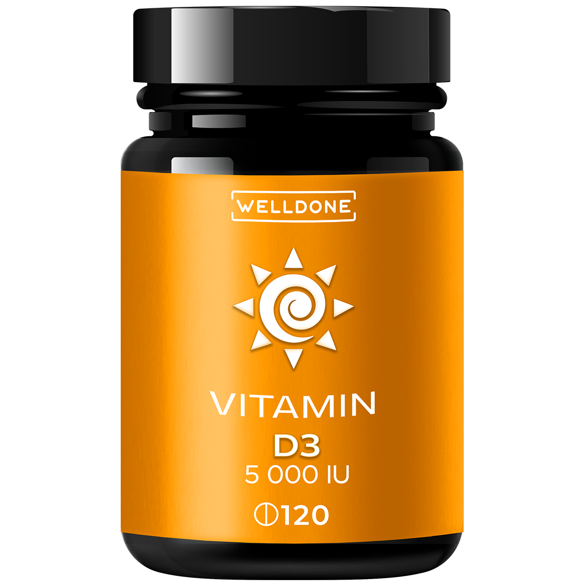 Купить Витамин Д3 WELLDONE Vitamin D3 таблетки 5000 ME 120 шт.
