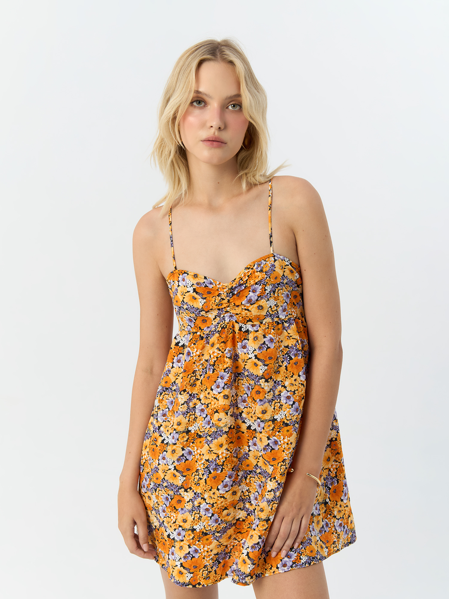 

Платье женское H&M 963226004 разноцветное 46 EU, Разноцветный, 963226