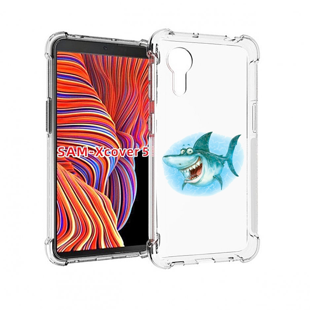 

Чехол MyPads веселая акула для Samsung Galaxy Xcover 5, Прозрачный, Tocco