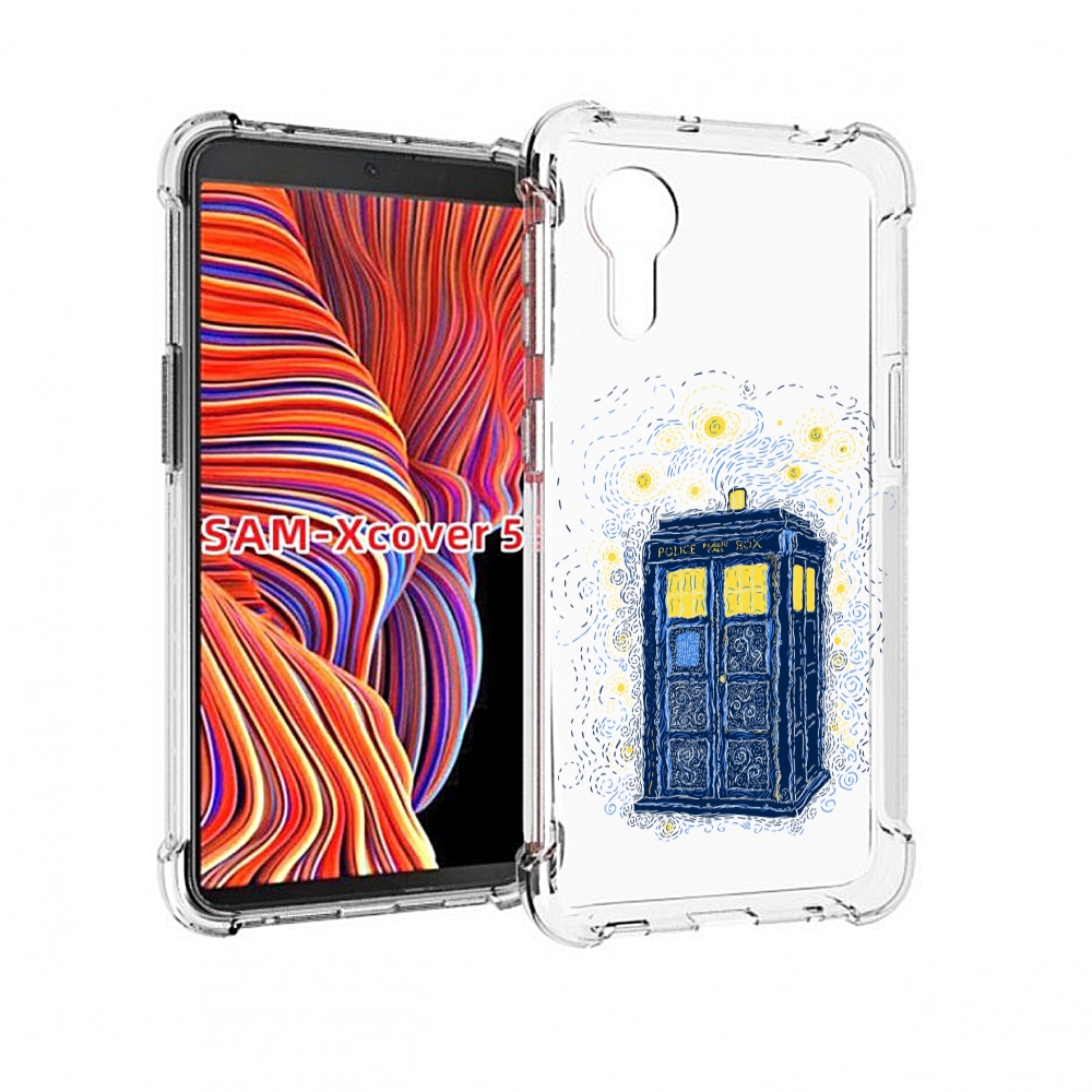 

Чехол MyPads будка рисунок для Samsung Galaxy Xcover 5, Прозрачный, Tocco