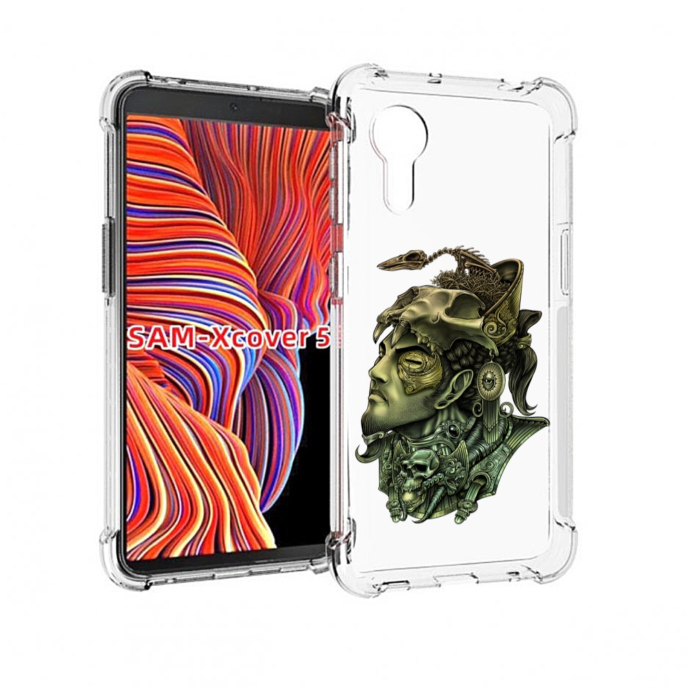 

Чехол MyPads бронзовый воин для Samsung Galaxy Xcover 5, Прозрачный, Tocco