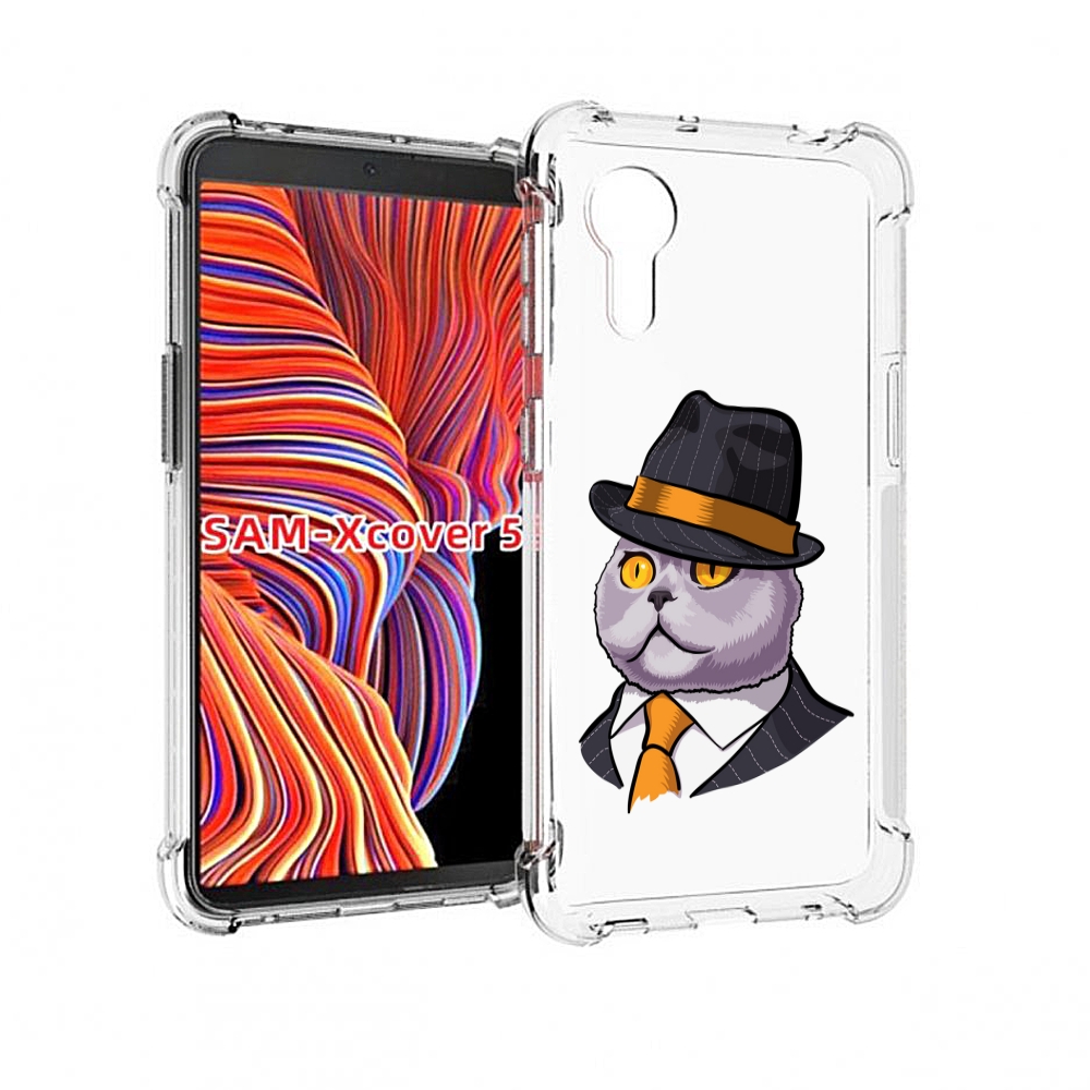 

Чехол MyPads британец для Samsung Galaxy Xcover 5, Прозрачный, Tocco