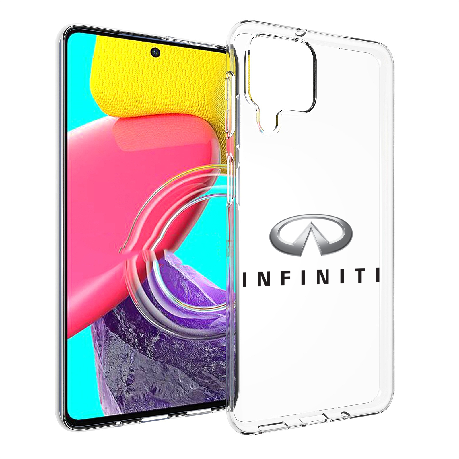 

Чехол MyPads Infiniti-3 мужской для Samsung Galaxy M53 (SM-M536), Прозрачный, Tocco