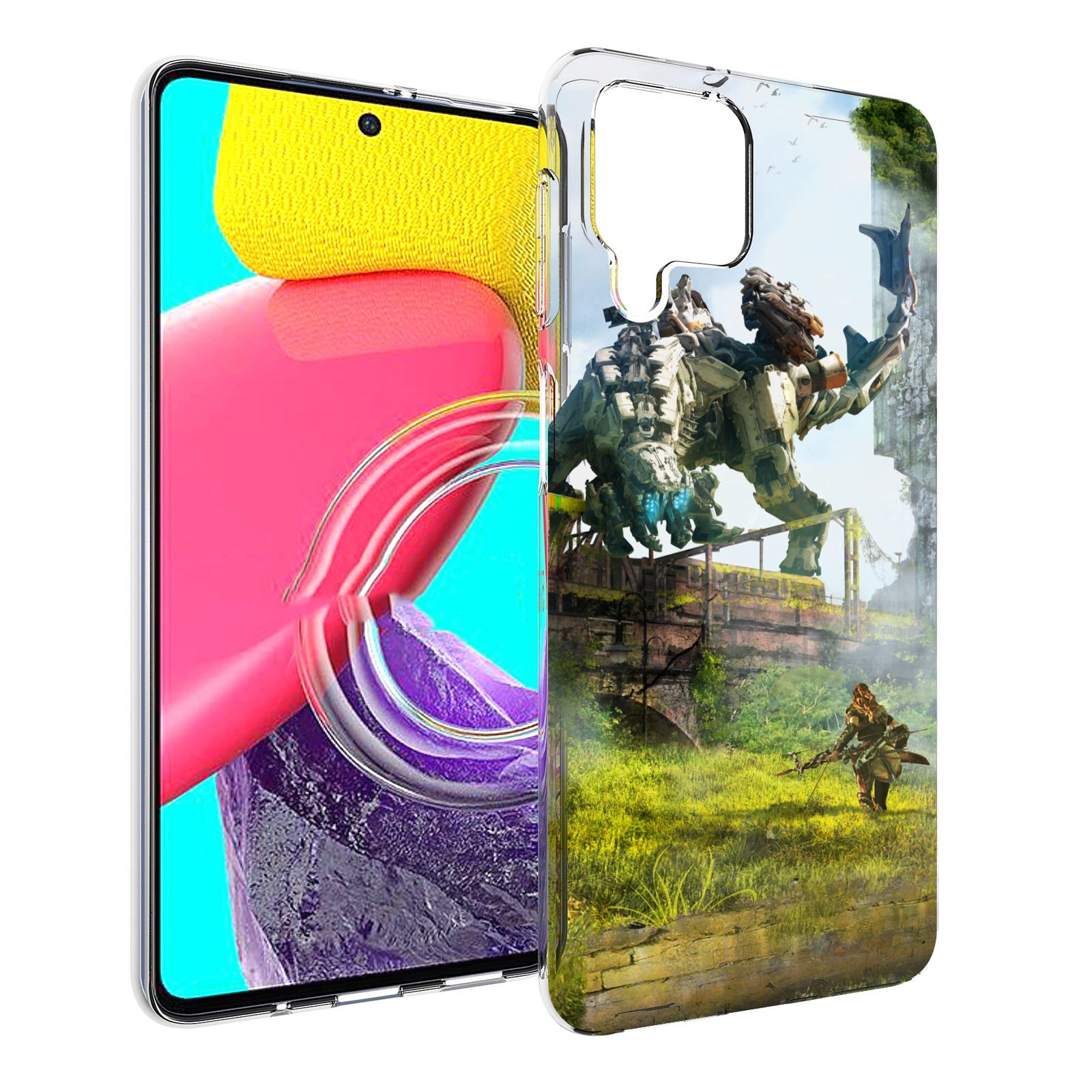 

Чехол MyPads Horizon Zero Dawn для Samsung Galaxy M53 (SM-M536), Прозрачный, Tocco