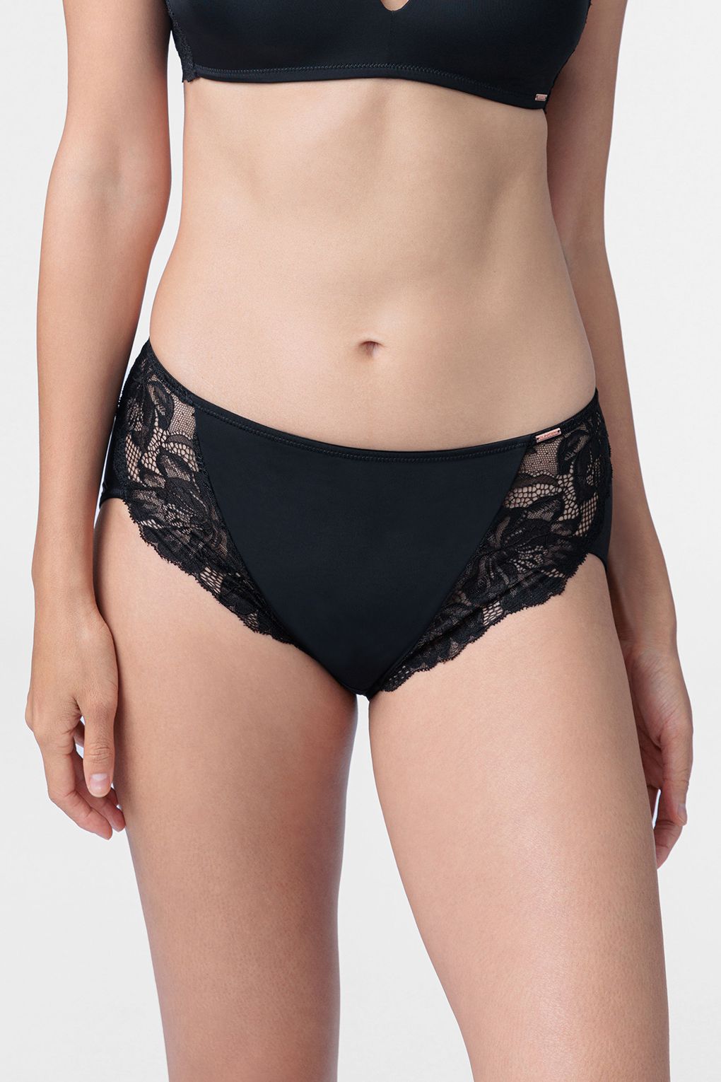 

Трусы женские Dorina FXMI0002LA100 черные XS, Черный, FXMI0002LA100