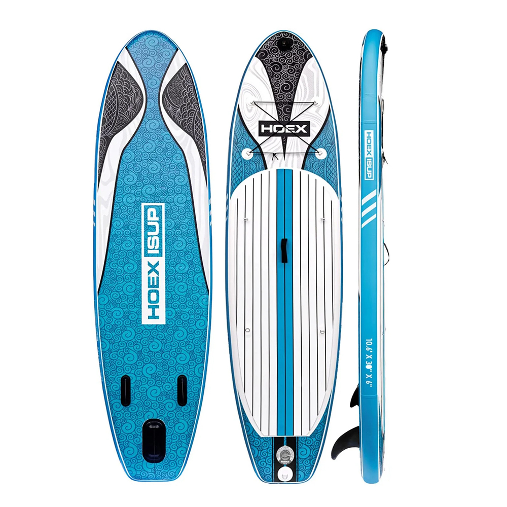 

SUP-доска Hoex Isup HOEX-01 10,6, 320см 81см 15см, вес райдера до 120 кг, Синий