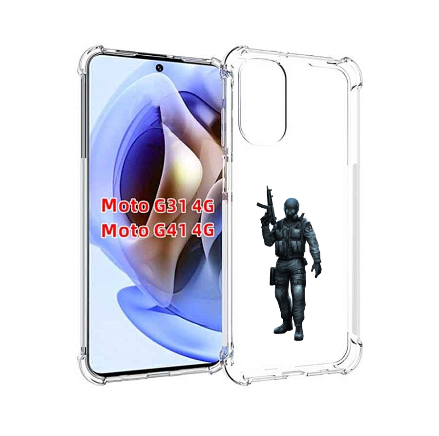 

Чехол MyPads crossfire для Motorola Moto G31 4G / G41 4G, Прозрачный, Tocco