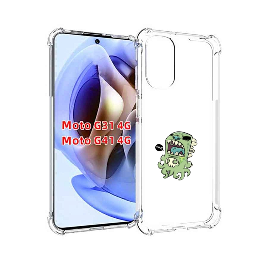 

Чехол MyPads crop для Motorola Moto G31 4G / G41 4G, Прозрачный, Tocco