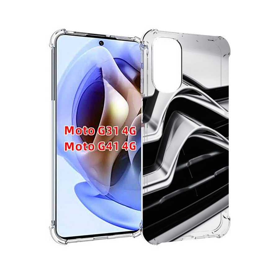 

Чехол Mypads Citroen Мужской Для Motorola Moto G31 4G/G41 4G, Прозрачный, Tocco